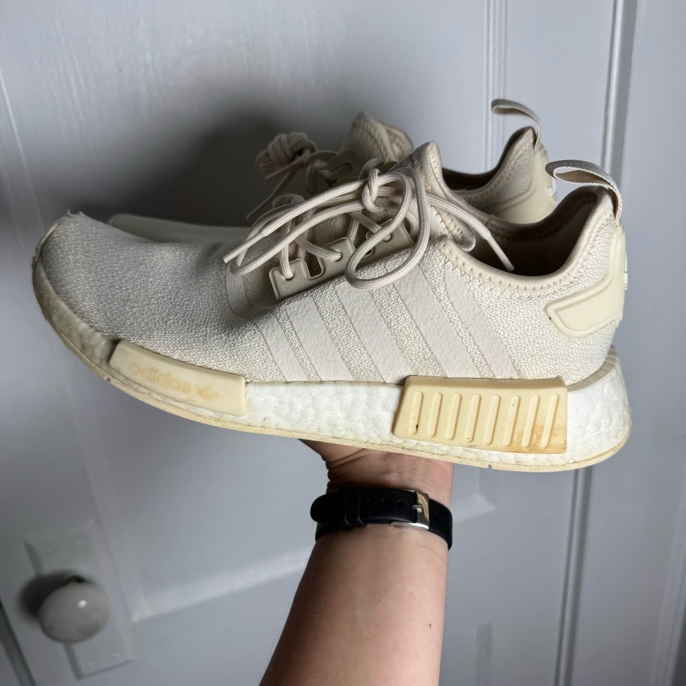 Adidas Women’s Originals NMD R1 Tennis Shoes in Beige size 8.5